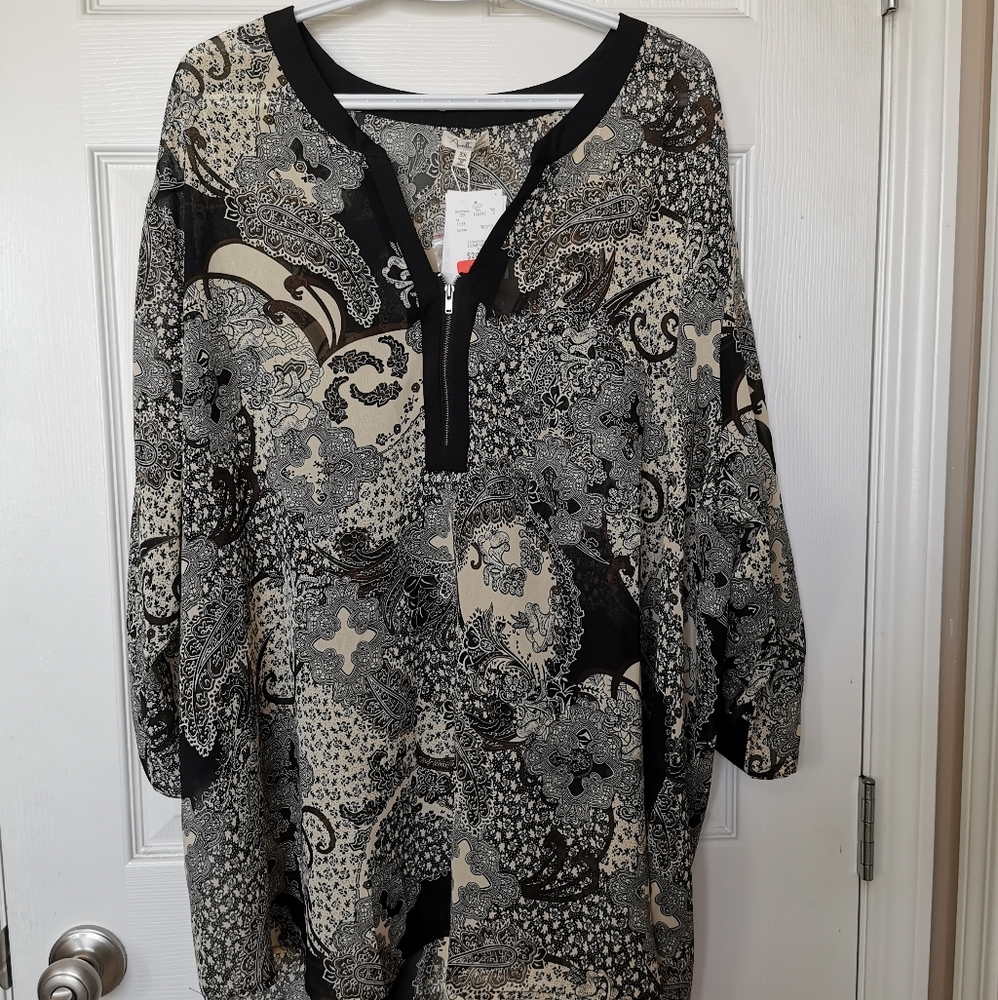 Patterned Blouse